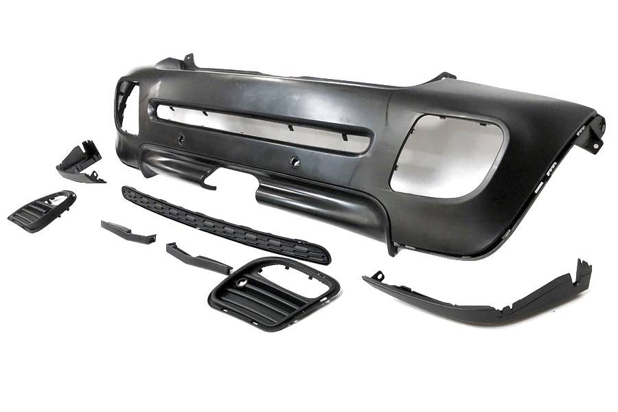 Paraurti Posteriore Mini Cooper S R56 2006-2013 Look JCW Mini Cooper