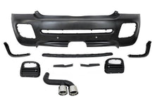 Carica l'immagine nel visualizzatore di Gallery, Paraurti Posteriore Mini Cooper S R56 2006-2013 Look JCW Terminali Di Uscita Mini Cooper