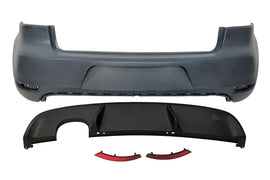 Paraurti Posteriore Volkswagen Golf 6 Look GTI 1 Scarico ABS Volkswagen Golf 6