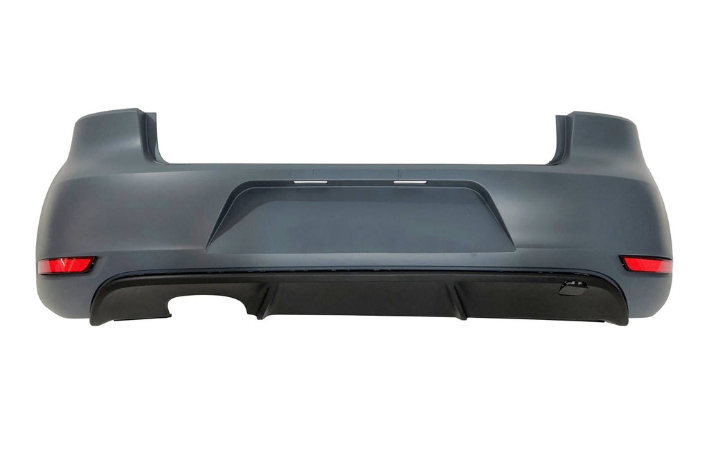 Paraurti Posteriore Volkswagen Golf 6 Look GTI 1 Scarico ABS Volkswagen Golf 6