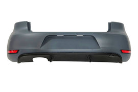 Paraurti Posteriore Volkswagen Golf 6 Look GTI 1 Scarico ABS Volkswagen Golf 6