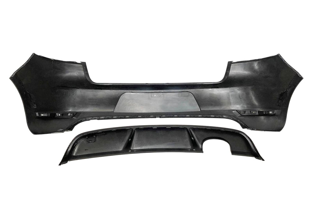 Paraurti Posteriore Volkswagen Golf 6 Look GTI 1 Scarico ABS Volkswagen Golf 6