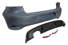 Carica l'immagine nel visualizzatore di Gallery, Paraurti Posteriore Volkswagen Golf 6 Look GTI 1 Scarico ABS Volkswagen Golf 6