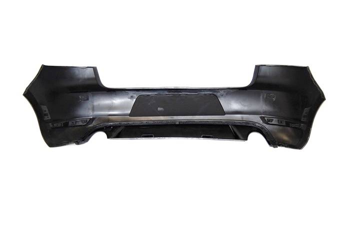 Paraurti Posteriore Volkswagen Golf 6 Look GTI 2 Scarico ABS Volkswagen Golf 6