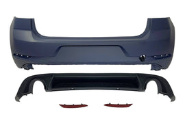 Paraurti Posteriore Volkswagen Golf 7 Look 7.5 GTI 2 Scarico ABS Volkswagen Golf 7