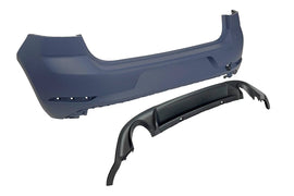 Paraurti Posteriore Volkswagen Golf 7 Look 7.5 GTI 2 Scarico ABS Volkswagen Golf 7