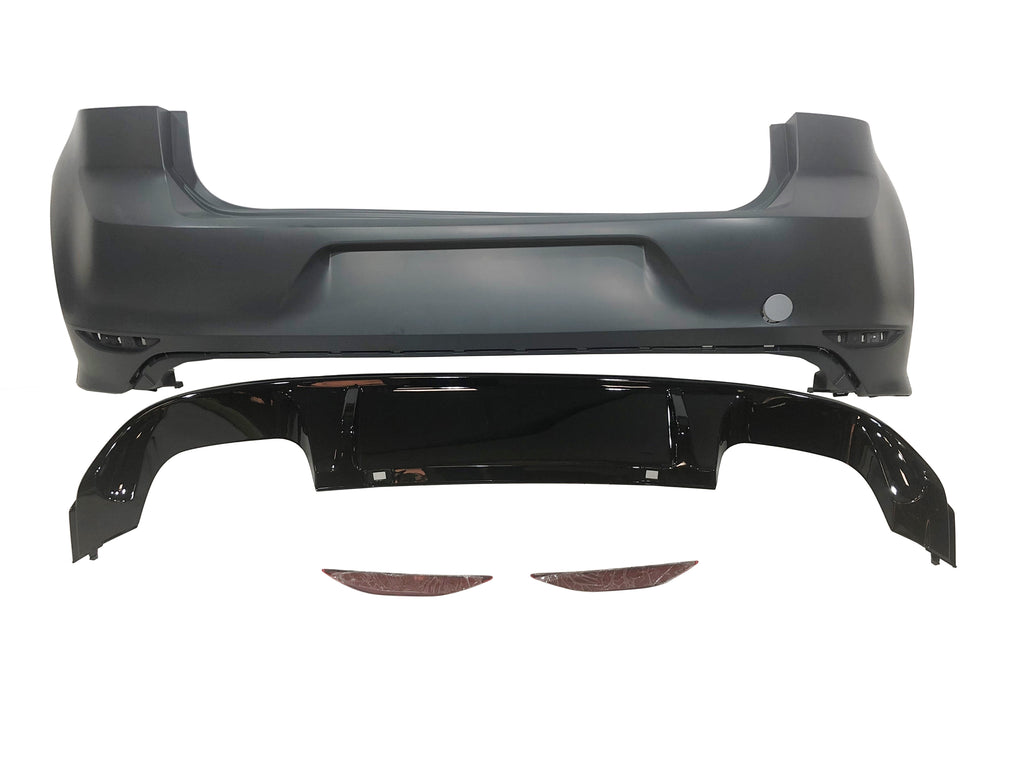 Paraurti Posteriore Volkswagen Golf 7 3/5P Look R Volkswagen Golf 7