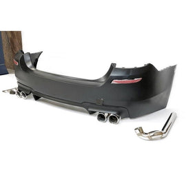 Paraurti Posteriore BMW Serie 5 F10 F11 2010-2016 Look M5 con Doppia Uscita di Scarico BMW Serie 5 F10 F11