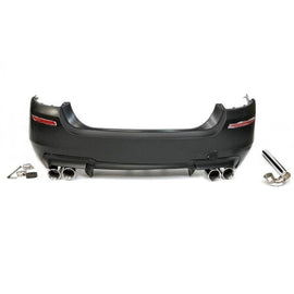 Paraurti Posteriore BMW Serie 5 F10 F11 2010-2016 Look M5 con Doppia Uscita di Scarico BMW Serie 5 F10 F11