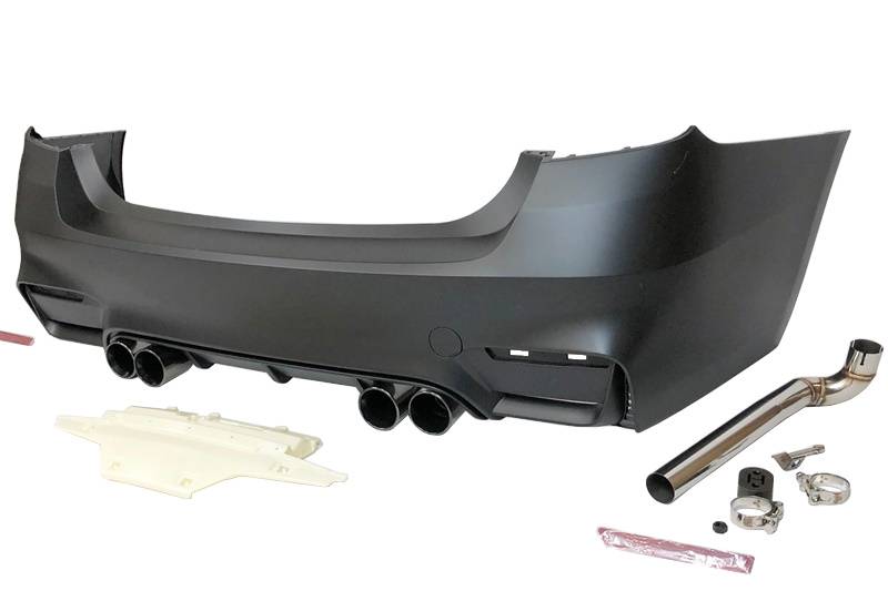 Paraurti Posteriori BMW F32 / F33 / F36 Look M4 2 Scarico, Scarico BMW F32