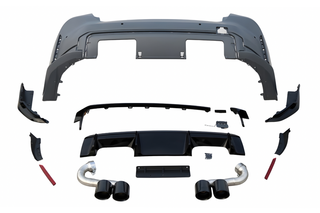 Paraurti Posteriori BMW G20 Look G80, Scarico BMW G20