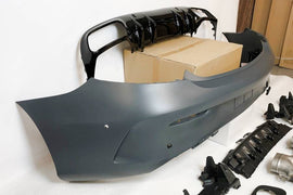 Paraurti Posteriori Mercedes W205 Coupe 14-18 / 19+ Look E53 Mercedes W205
