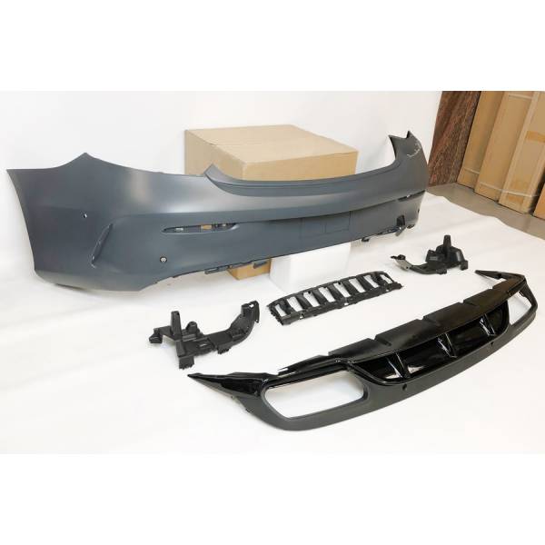 Paraurti Posteriore Mercedes Classe C W205 Coupe 14-18 / 19+ conversione in E53