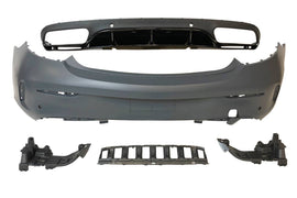 Paraurti Posteriori Mercedes W205 Coupe 2014-2020 Look C63 Mercedes W205