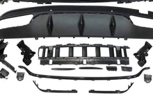 Carica l'immagine nel visualizzatore di Gallery, Paraurti Posteriori Mercedes W205 SW Look C63 Mercedes W205