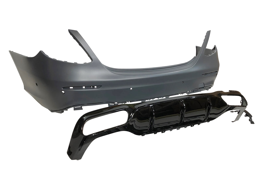 Paraurti Posteriori Mercedes W213 2016-2019 Look AMG E63 Mercedes W213