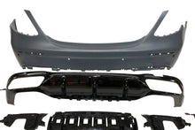 Carica l'immagine nel visualizzatore di Gallery, Paraurti Posteriori Mercedes W213 2016-2019 Look AMG E63 Mercedes W213