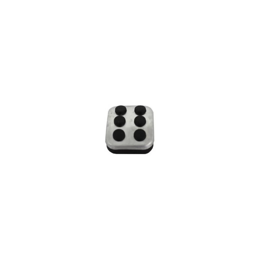 Pedale alluminio con Footrest per Mercedes-Benz W204 07-14 / W211 02-09 / GLK 08-15 automatico set 4 pezzi KPMB01