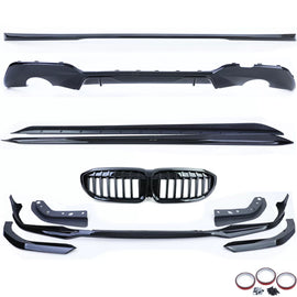 Performance Body kit Spoiler griglia diffusore minigonne per 3er BMW G20 2019-2022