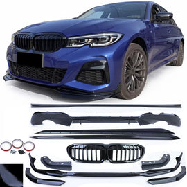 Performance Body kit Spoiler griglia diffusore minigonne per 3er BMW G20 2019-2022