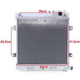 Performance racing alluminio acqua radiatore per Serie 3 BMW E30 M3 85-91