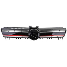 Carica l'immagine nel visualizzatore di Gallery, Performance radiatore griglia Nero lucido con rosso modanatura per VW Golf 7 + GTI 12-17
