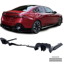 Carica l'immagine nel visualizzatore di Gallery, Performance posteriore diffusore nero lucido compatibile Serie 5 BMW G60 G61 + i5 da 2023