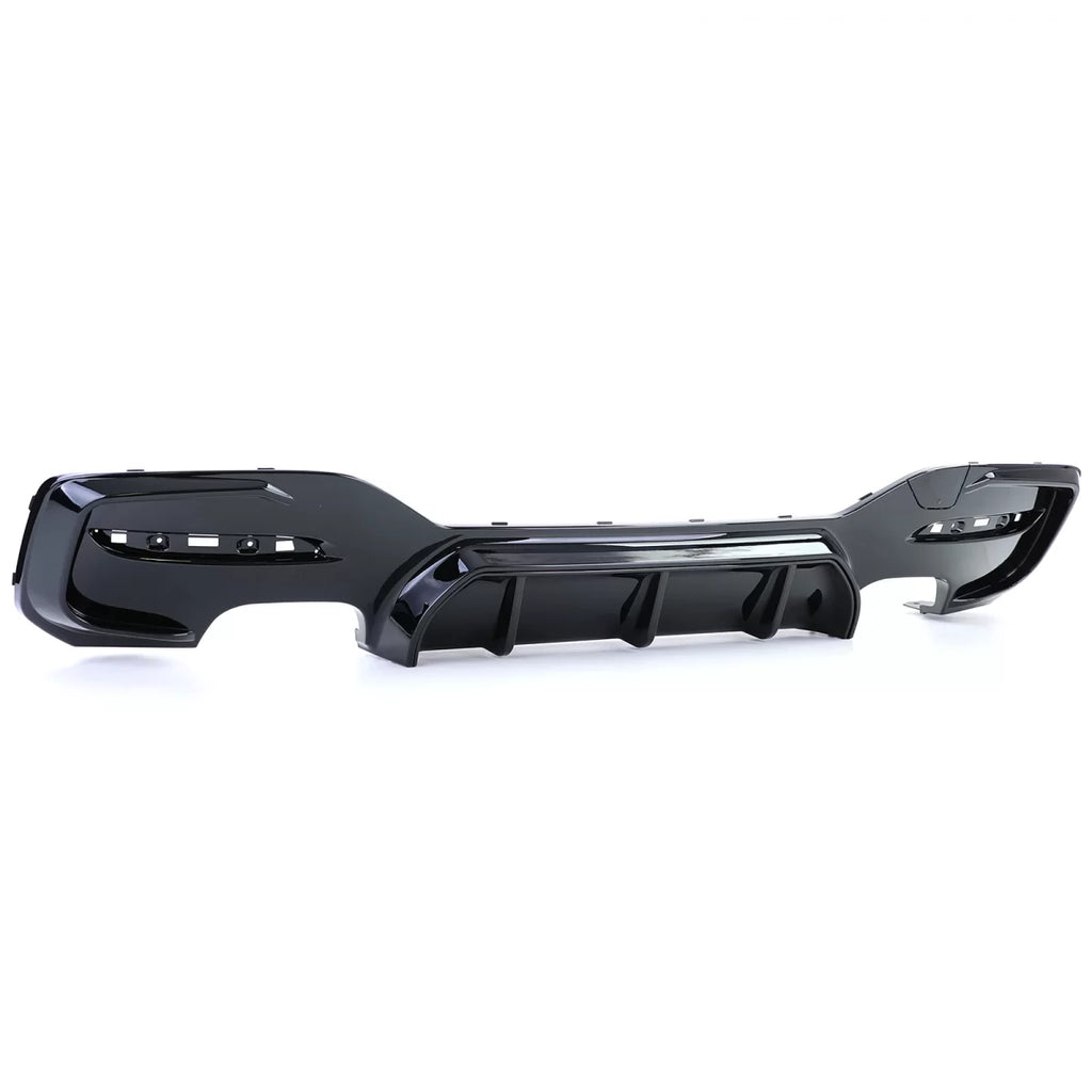 Performance posteriore diffusore duplex 4-tubo compatibile BMW Serie 1 F20 F21 M135 M140 15-19
