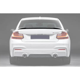 Spoiler stile Performance baule per BMW Serie 2 F22 Coupe dal 2013, da verniciare