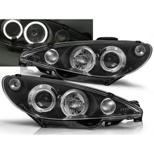 Carica l'immagine nel visualizzatore di Gallery, PEUGEOT 206 02- Angel Eyes nero