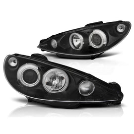 PEUGEOT 206 02- Angel Eyes nero CCFL