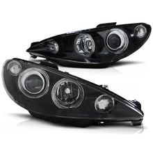 Carica l'immagine nel visualizzatore di Gallery, PEUGEOT 206 02-Angel Eyes nero