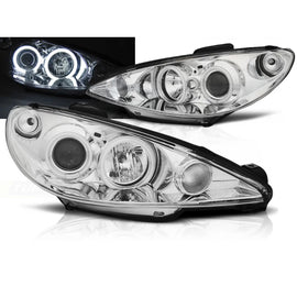 PEUGEOT 206 02- Angel Eyes cromato CCFL
