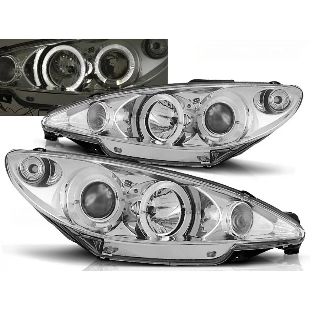 PEUGEOT 206 10.98-02 Angel Eyes cromato