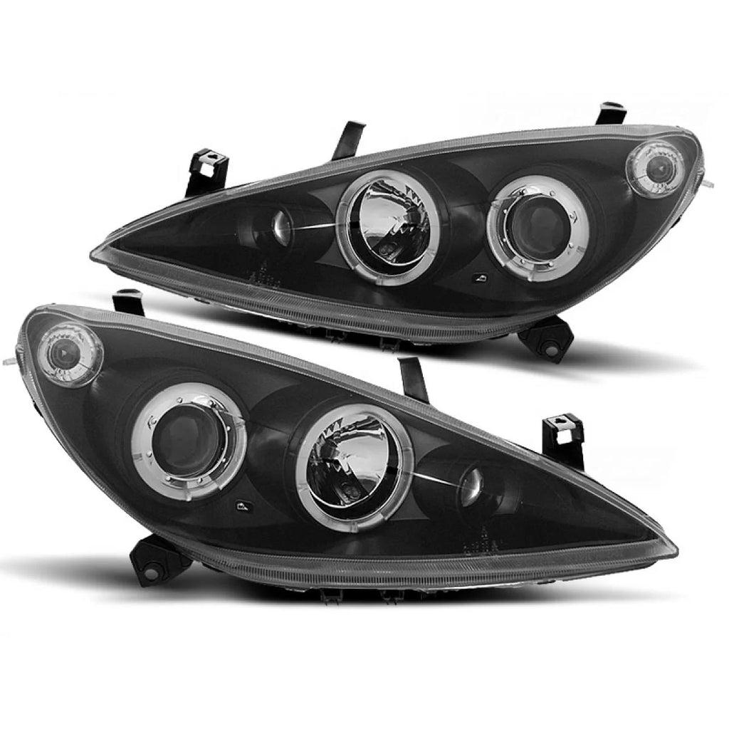 PEUGEOT 307 04.01-06.05 Angel Eyes nero