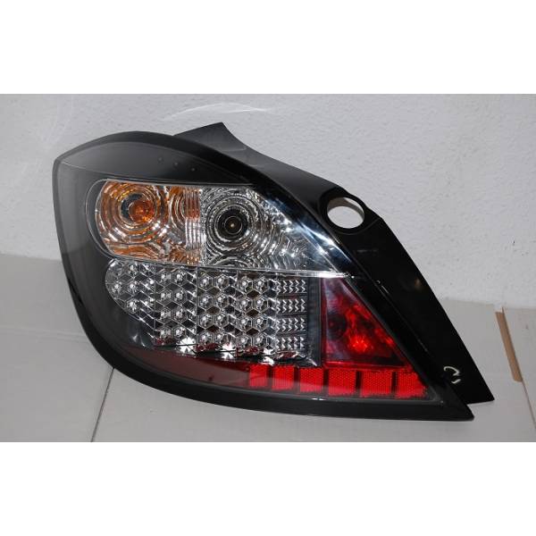 Fanali Posteriori Opel Astra H 5P 04-08 Led Black