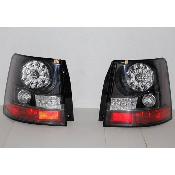 Fanali Posteriori Range Rover Sport 06 Led Black Lampadine Led