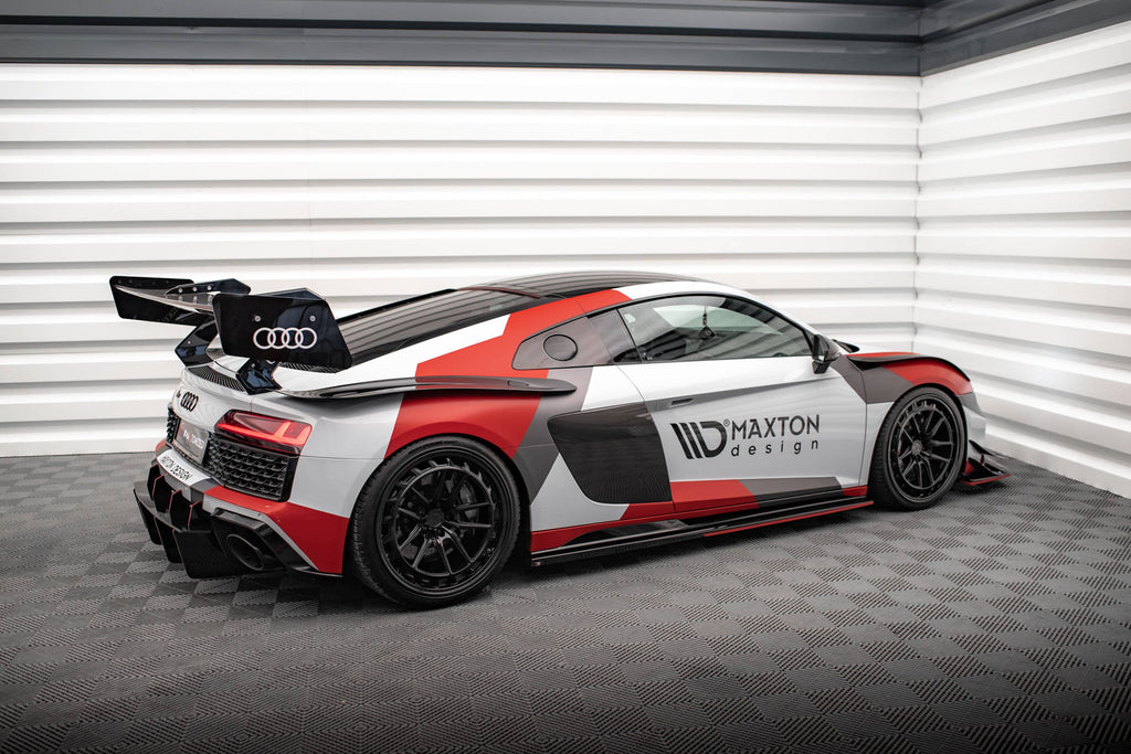Body kit Maxton Design per Audi R8 Mk2 Facelift — ABS nero lucido, vista di dettaglio
