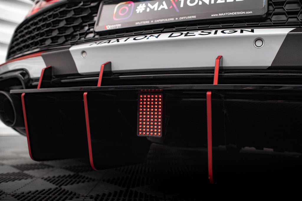 Body kit Maxton Design per Audi R8 Mk2 Facelift, ABS nero lucido: dettaglio della finitura