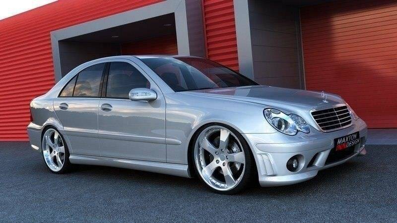 Body kit completo Maxton Design look AMG 204 per Mercedes-Benz Classe C W203