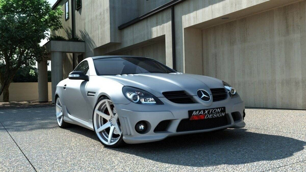 Body kit Maxton Design look AMG 204 per Mercedes-Benz SLK R171, vetroresina e ABS — vista principale