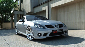 Body kit Maxton Design look AMG 204 per Mercedes-Benz SLK R171, vetroresina e ABS — vista principale