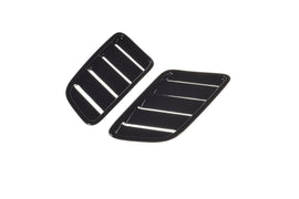 Prese d aria cofano maggiorate Maxton Design in ABS nero lucido per Ford Focus ST Mk4, dettaglio del profilo