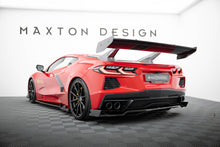 Load image into Gallery viewer, Alettone Chevrolet Corvette C8 in Fibra di Carbonio — particolare della finitura
