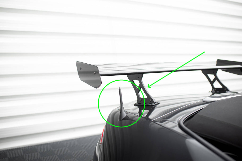 Alettone Mazda MX-5 ND in Fibra di Carbonio (JDM Style) — dettaglio del fissaggio