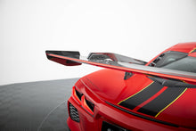 Load image into Gallery viewer, Alettone Chevrolet Corvette C8 in Fibra di Carbonio + LED — montato sulla vettura