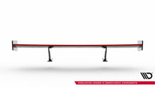 Load image into Gallery viewer, Alettone Dodge Challenger Mk3 in Fibra di Carbonio + LED — dettaglio del fissaggio