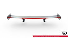 Load image into Gallery viewer, Alettone Dodge Challenger Mk3 in Fibra di Carbonio + LED — vista angolata