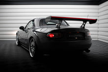 Load image into Gallery viewer, Alettone Mazda MX-5 NC in Fibra di Carbonio + LED — vista frontale