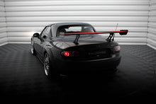 Load image into Gallery viewer, Alettone Mazda MX-5 NC in Fibra di Carbonio + LED — vista dall'alto